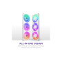 Кулер до корпусу NZXT F420 RGB Core Fan (Single Frame) - White (RF-U42HF-W1) Кулер до корпусу NZXT F420 RGB Core Fan (Single Frame) - White (RF-U42HF-W1)