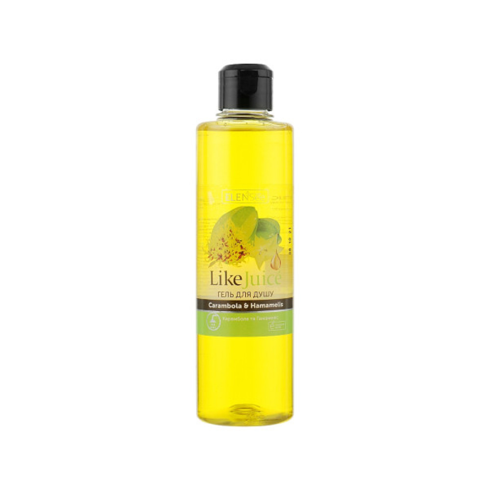 Гель для душу ElenSee Like Juice Carambola & Hamamelis 390 мл (4820098542161)
