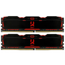 Модуль пам'яті для комп'ютера DDR4 16GB (2X8GB) 3200 MHz IRDM X Black Goodram (IR-X3200D464L16SA/16GDC) Модуль пам'яті для комп'ютера DDR4 16GB (2X8GB) 3200 MHz IRDM X Black Goodram (IR-X3200D464L16SA/16GDC)