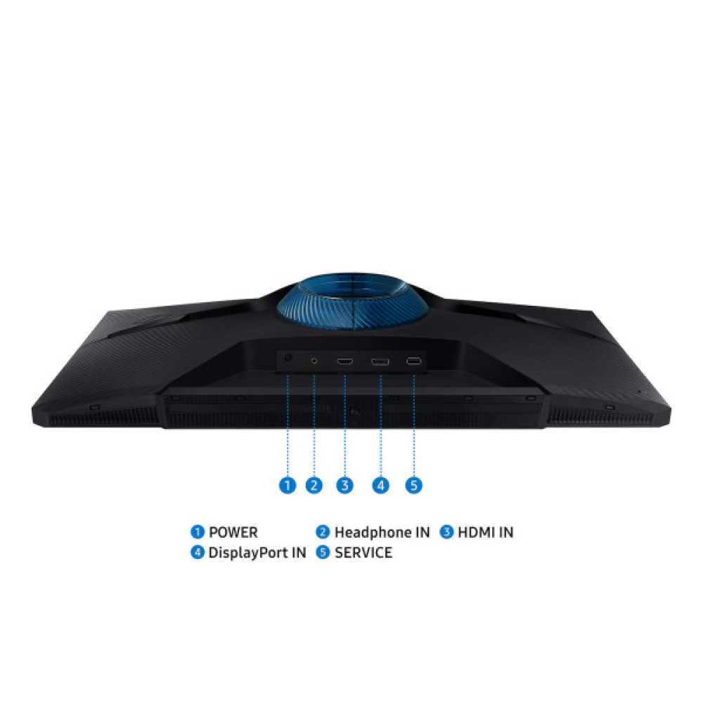 Монітор Samsung 27" S27DG300NI HDMI, DP, VA, 180Hz, 1ms, FreeSync