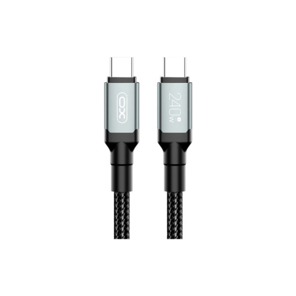 Дата кабель USB-C to USB-C 1.0m XO (NB-Q264B-CC.black)