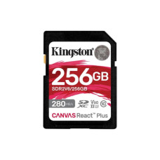 Карта пам'яті Kingston 256GB SDXC class 10 UHS-II U3 Canvas React Plus (SDR2V6/256GB)