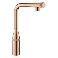 Змішувач для кухні Grohe Essence Smart Control, довж.виливу - 199мм, поворотний/витяжний, вентиль/кнопка, теплий захід сонця