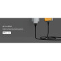 Кабель USB-A > Lightning заряджання/синхронізації Belkin 1м, плетений, силіконовий, з ремінцем на магніті, чорний