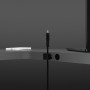 Кабель USB-A > Lightning заряджання/синхронізації Belkin 1м, плетений, силіконовий, з ремінцем на магніті, чорний
