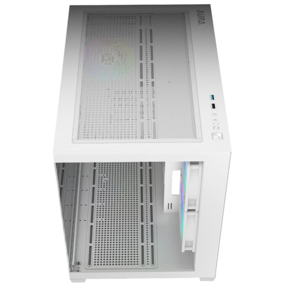 Корпус Gamdias AURA GC10M V2 WH ARGB (4711514503166)