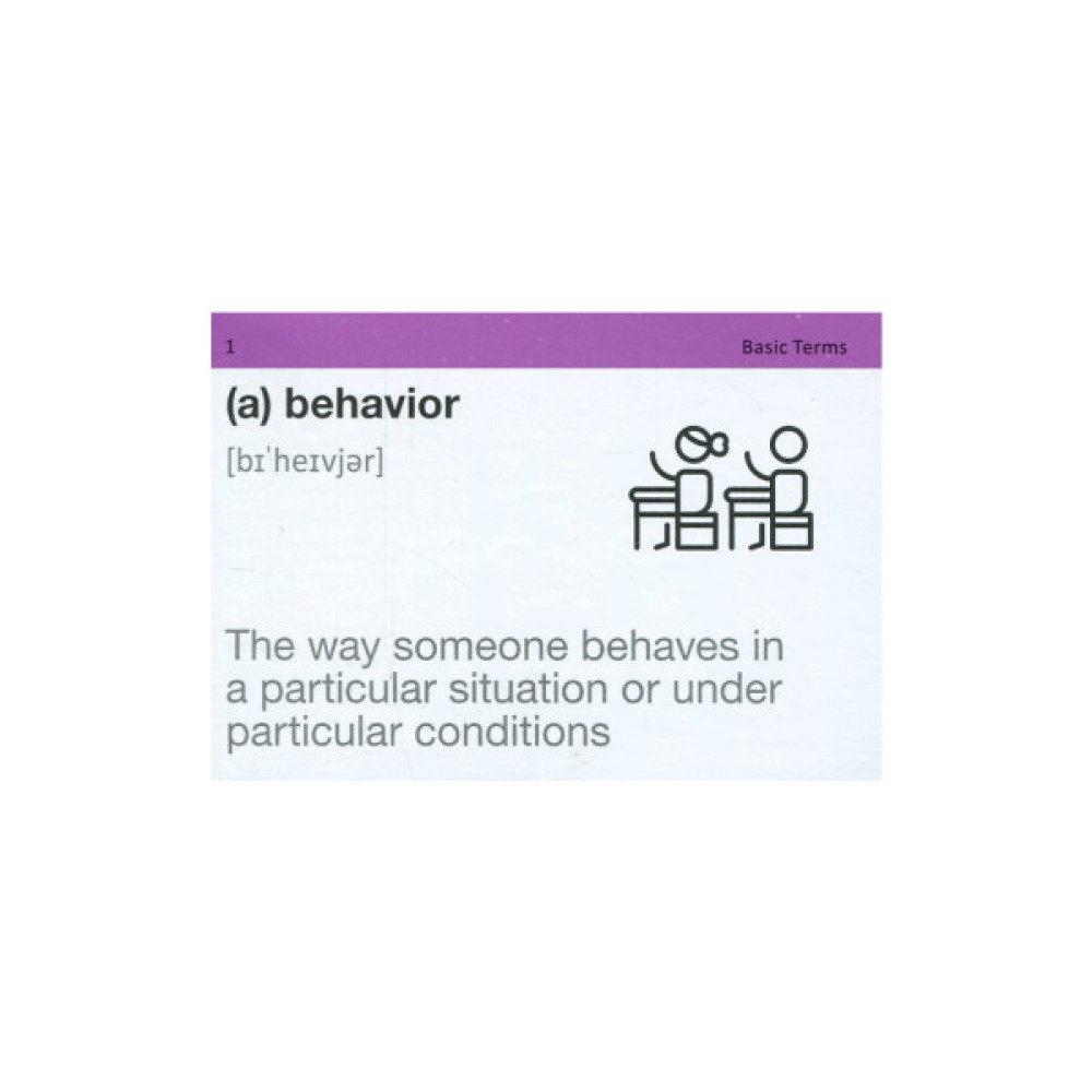 Навчальний набір English Student Картки для вивчення англійської мови English Student English Psychology (укр.) (591226012)