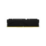 Модуль пам'яті для комп'ютера DDR5 64GB (2x32GB) 5200 MHz Beast Black Kingston Fury (ex.HyperX) (KF552C40BB2K2-64)