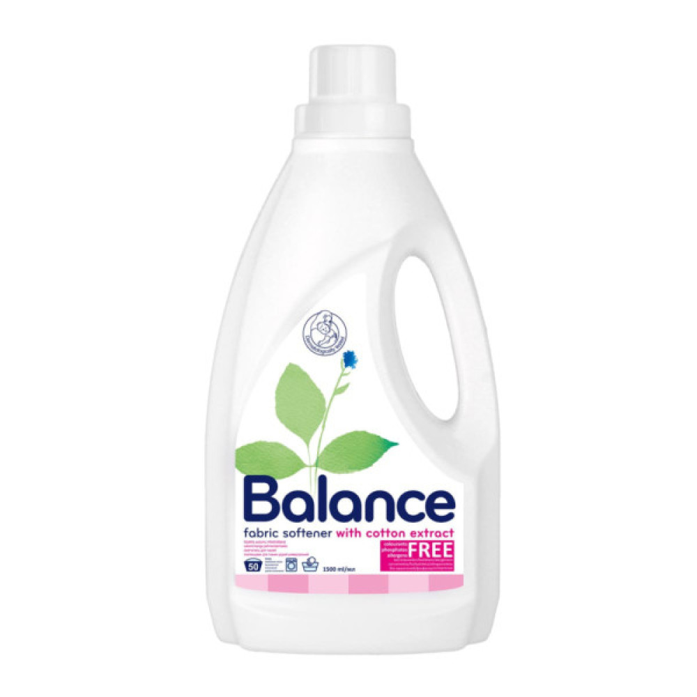Кондиціонер для білизни Balance З екстрактом бавовни 1.5 л (4770495346292) Кондиціонер для білизни Balance З екстрактом бавовни 1.5 л (4770495346292)