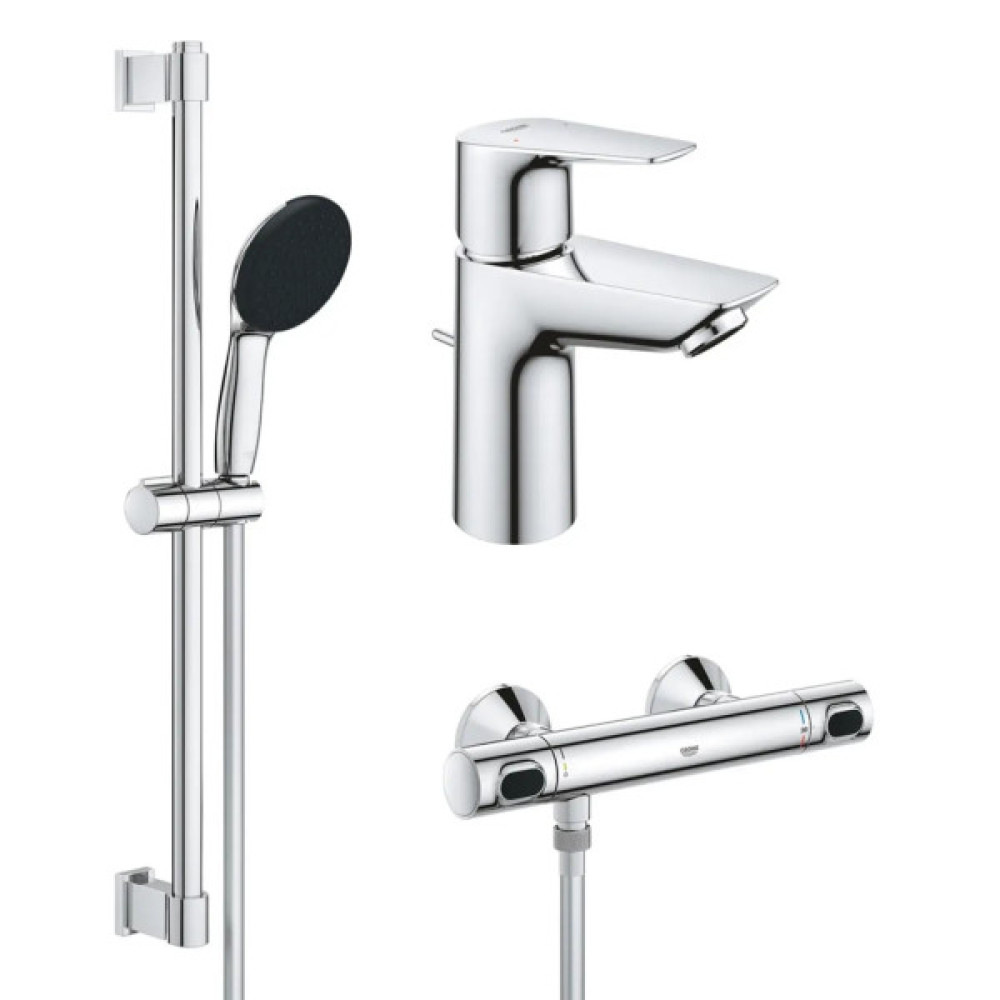 Змішувач Grohe QuickFix QuickFix Precision Flow&Start Edge (UA202503TS)
