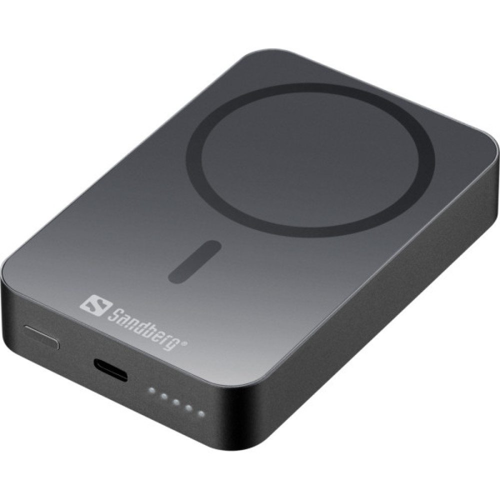 Батарея універсальна Sandberg 10000mAh 20W Magnetic Wireless Qi 15W (420-97)