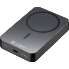Батарея універсальна Sandberg 10000mAh 20W Magnetic Wireless Qi 15W (420-97) Батарея універсальна Sandberg 10000mAh 20W Magnetic Wireless Qi 15W (420-97)