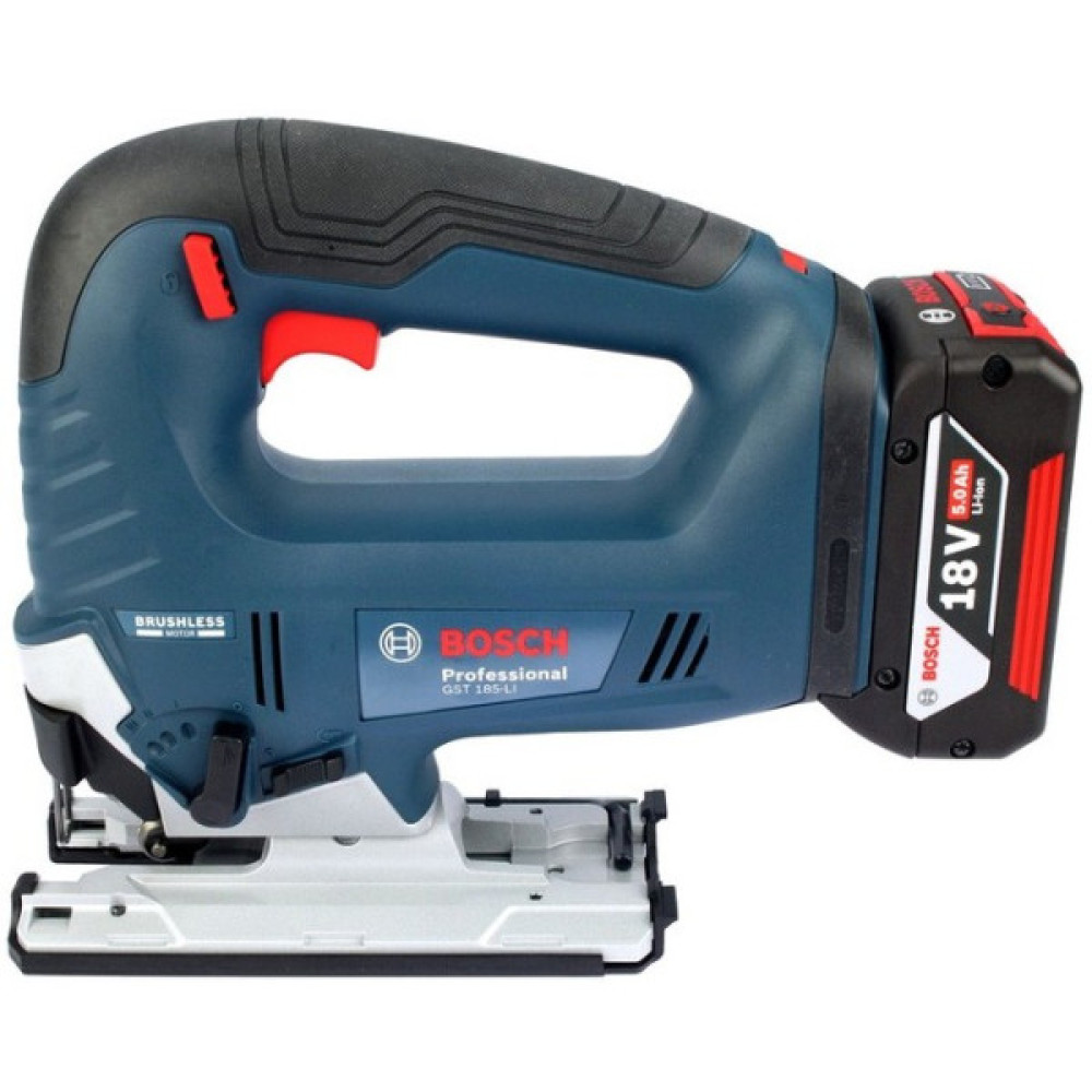 Лобзик акумуляторний Bosch Professional GST 185-LI 18В 2х4А·год 3500об·хв хід 26мм 2кг кейс