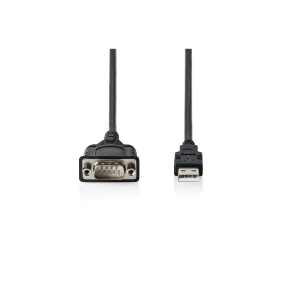 Адаптер DIGITUS USB 2.0 > RS232 (M/M), FT232RNL, 1.8m