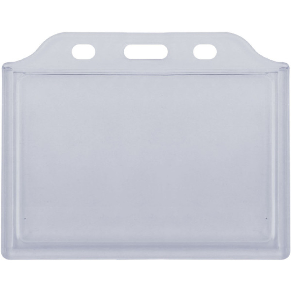 Бейдж Optima горизонтальний ABS+PVC, 105х74 мм (O45627)