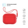 Чохол для навушників Armorstandart Silicone Case with straps для Apple Airpods Pro 2 Red (ARM68614) Чохол для навушників Armorstandart Silicone Case with straps для Apple Airpods Pro 2 Red (ARM68614)