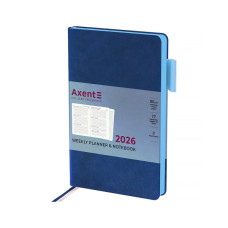 Тижневик Axent датований 2026 Partner Soft Muse 125х195, синій (8527-26-3-A)