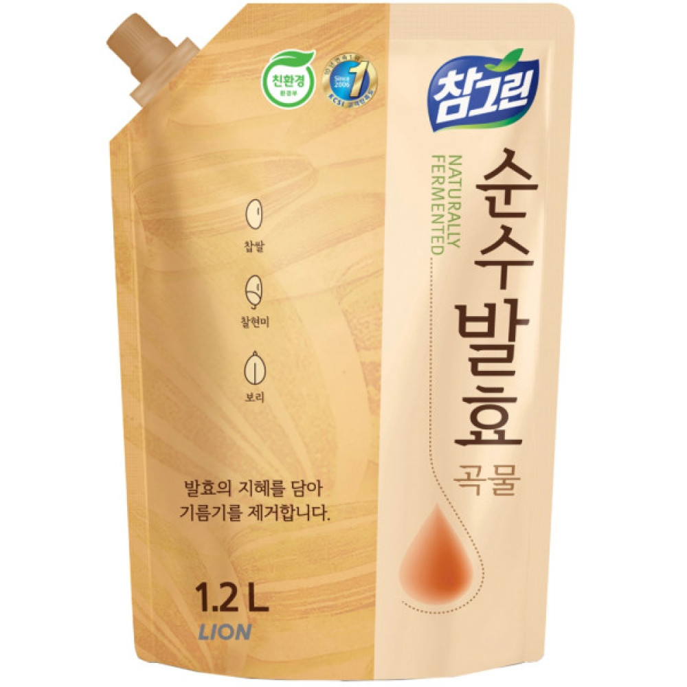 Засіб для ручного миття посуду Lion CHG Grain запаска 1.2 л (8806325618652)