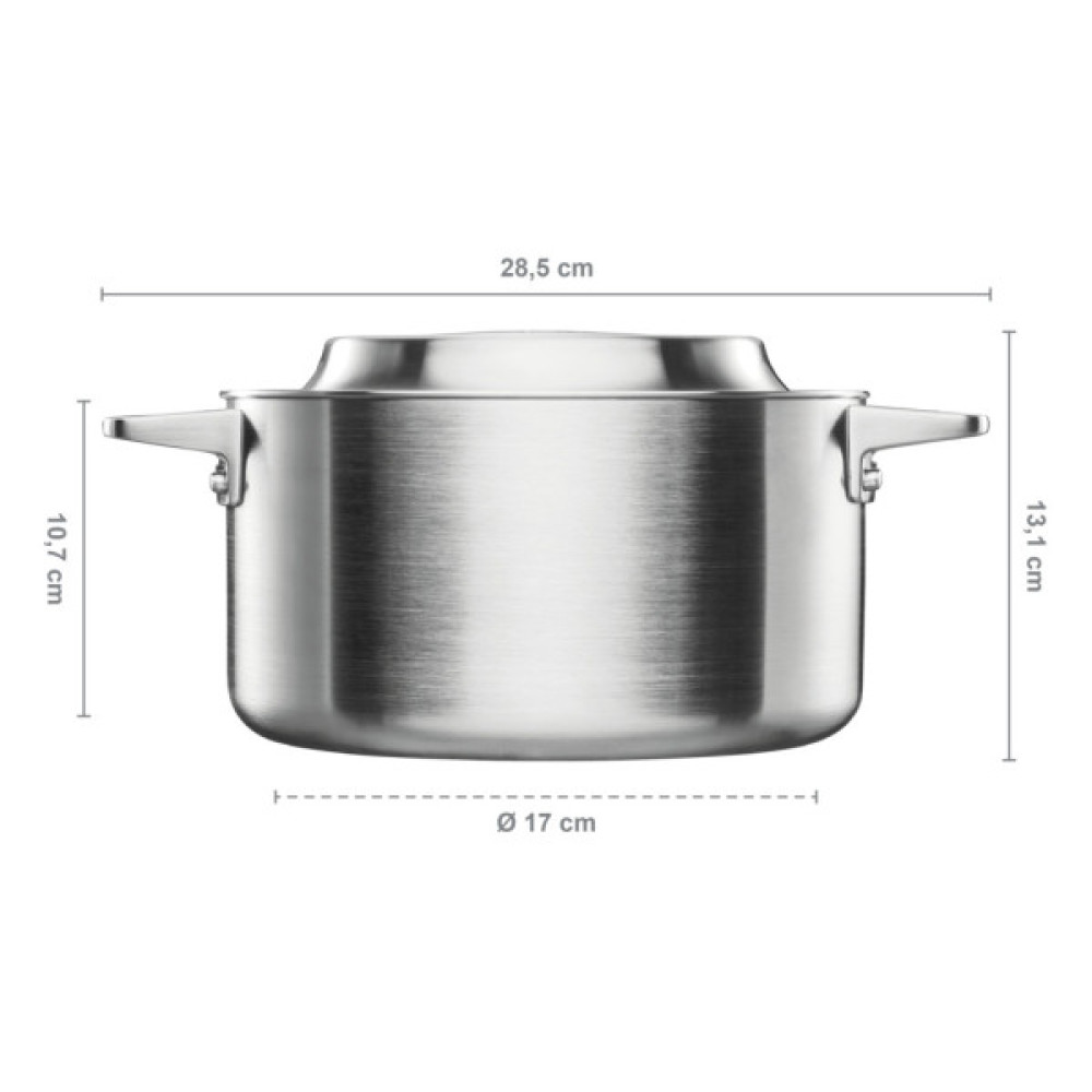 Каструля Fiskars Norden без покриття 3 л (1067639)