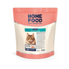 Сухий корм для кішок Home Food For sterilised з кроликом та журавлиною 400 г (4820290090033) Сухий корм для кішок Home Food For sterilised з кроликом та журавлиною 400 г (4820290090033)