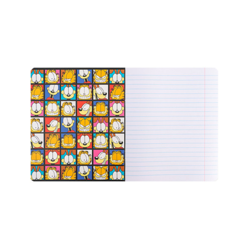 Зошит Kite Garfield, 18 аркушів, лінія (GF24-237)