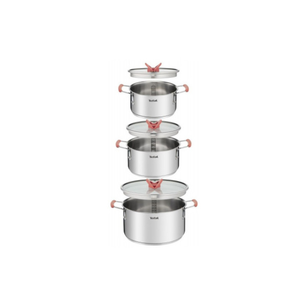 Набір посуду Tefal Opti'Space 6 предметів (G720S674)