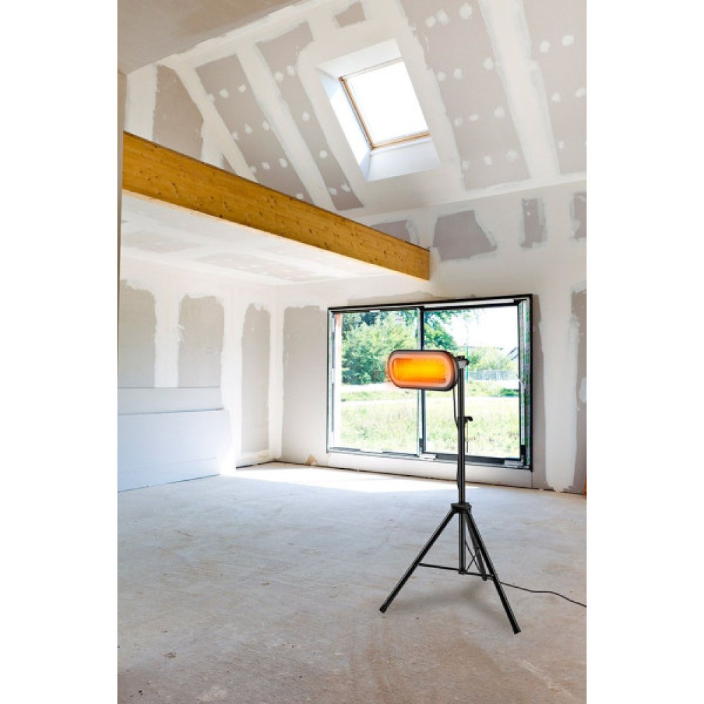 Обігрівач інфрачервоний Neo Tools, 2000Вт, 24м кв, 11.5х46х19см, IP65