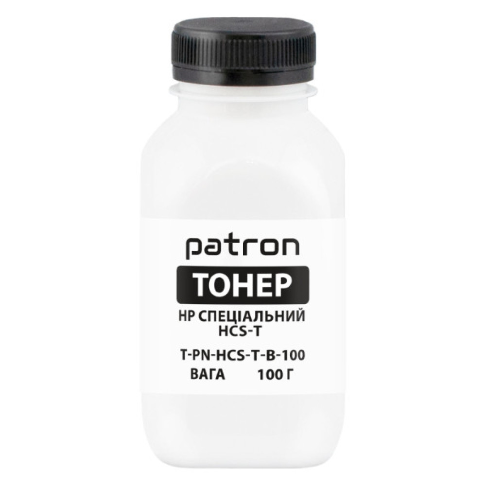 Тонер HP HCS-T, 100 г, black Patron (PN-HCS-T-B-100)