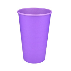 Стакани одноразові Buroclean LAVANDA CUP паперові 500 мл 50 шт (1080054)