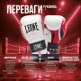 Боксерські рукавички Leone GN113 IL Tecnico N3 White 10 унцій (GN113_White_10oz)