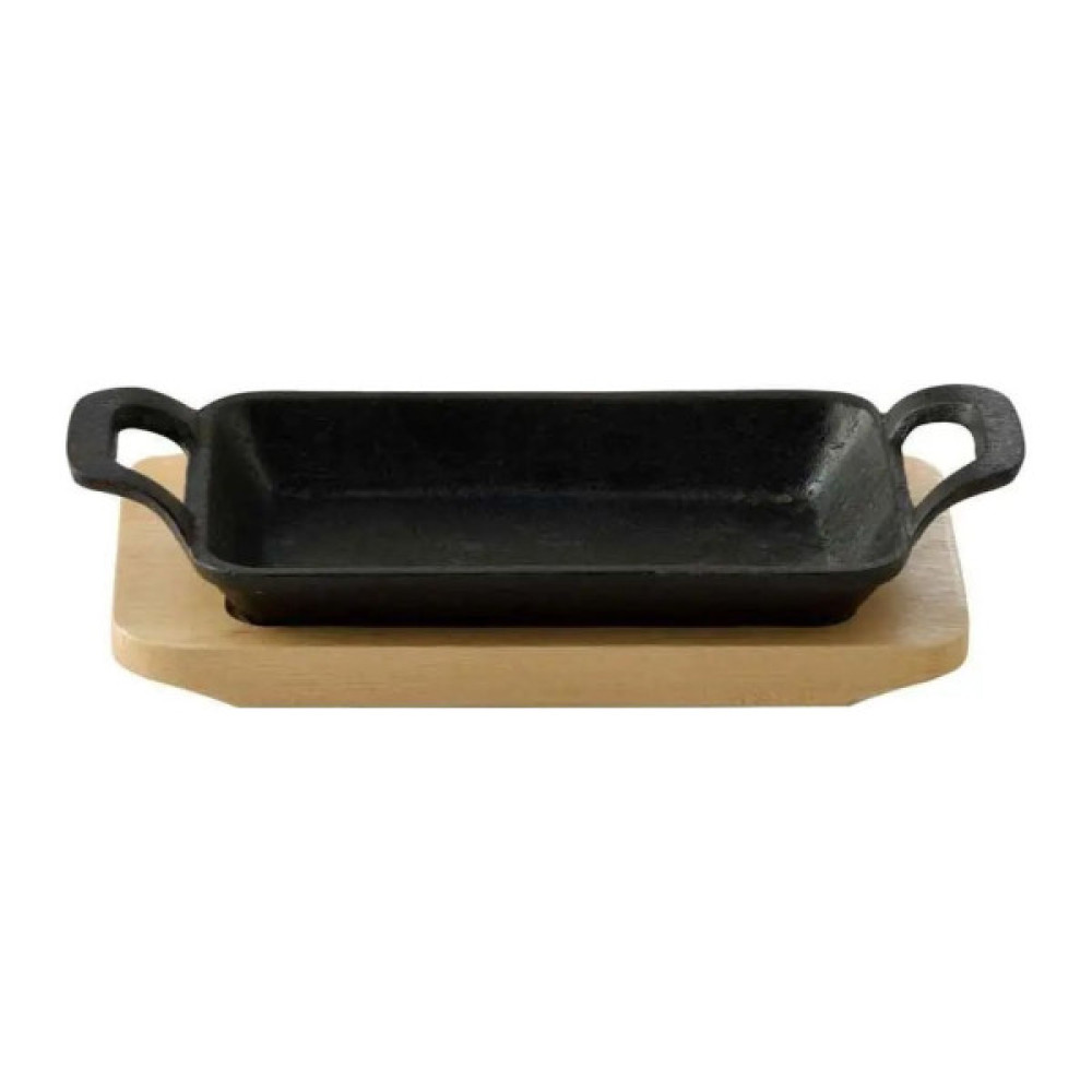 Сковорода MasterPro Cook & Share 17х10 см з серверувальною дошкою (BGMP-3807-4)
