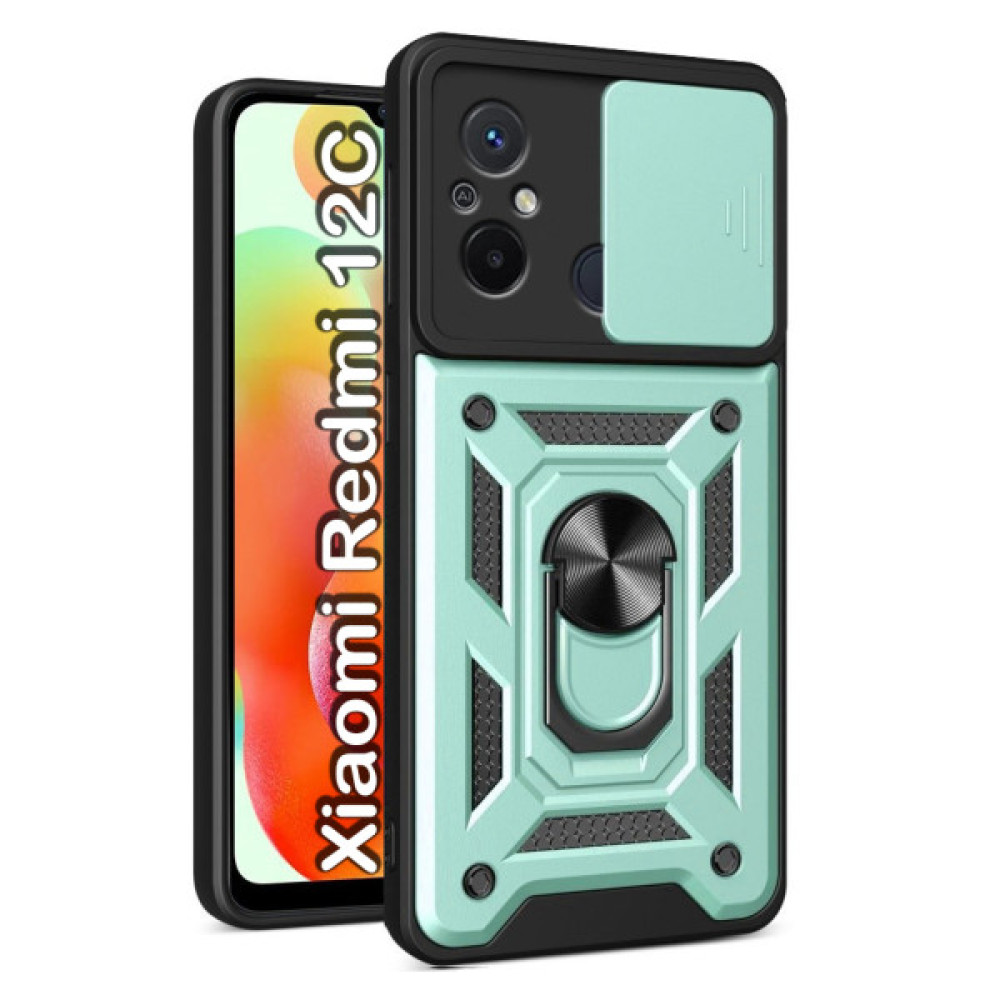 Чохол до мобільного телефона BeCover Military Xiaomi Redmi 12C Dark Green (709167) Чохол до мобільного телефона BeCover Military Xiaomi Redmi 12C Dark Green (709167)