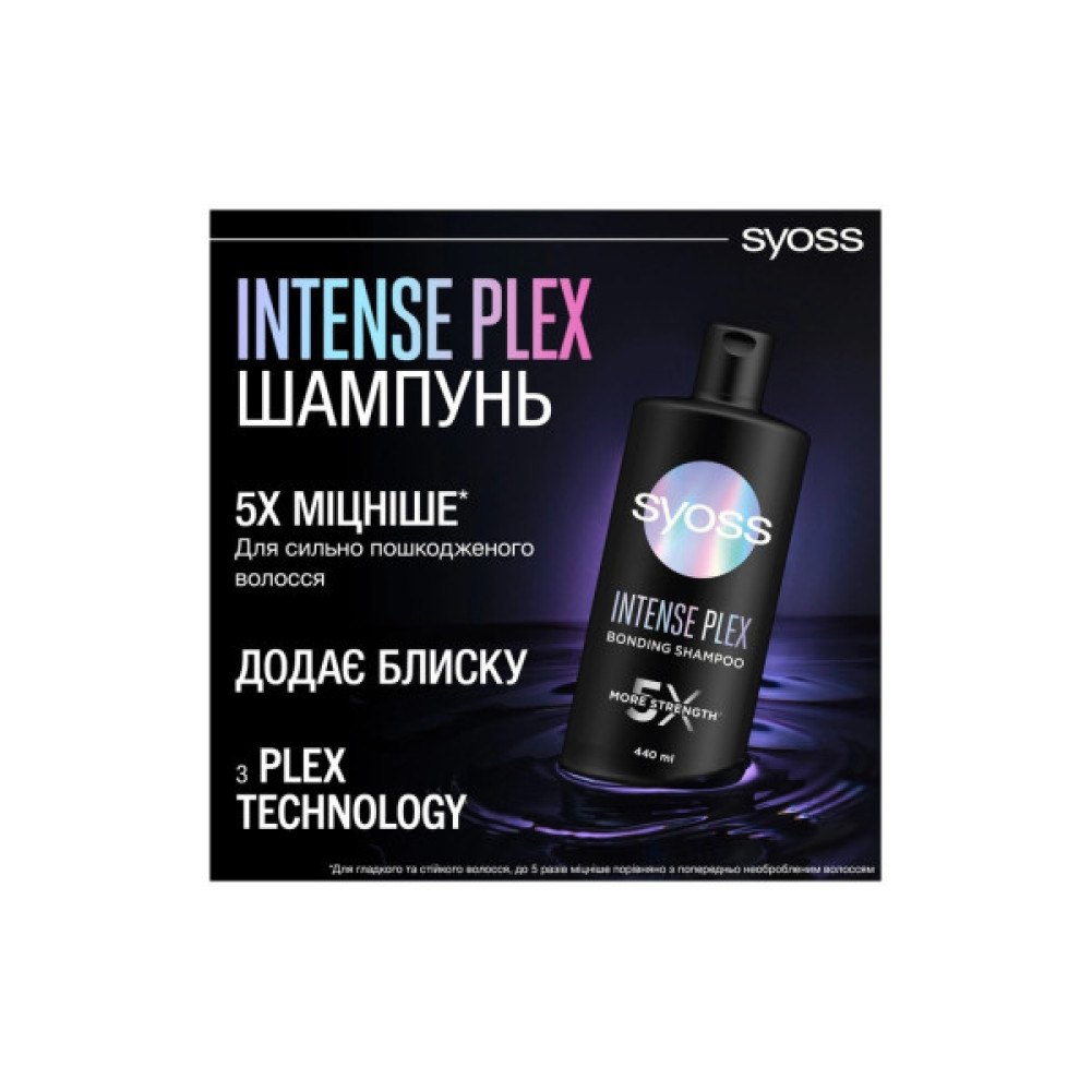 Шампунь Syoss Intense Plex 440 мл (9000101731460)
