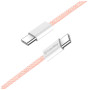 Дата кабель USB-C to USB-C 1.0m 60W 3.0А pink ColorWay (CW-CBPDCC061-P) Дата кабель USB-C to USB-C 1.0m 60W 3.0А pink ColorWay (CW-CBPDCC061-P)
