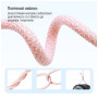 Дата кабель USB-C to USB-C 1.0m 60W 3.0А pink ColorWay (CW-CBPDCC061-P) Дата кабель USB-C to USB-C 1.0m 60W 3.0А pink ColorWay (CW-CBPDCC061-P)