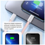 Дата кабель USB-C to USB-C 1.0m 60W 3.0А pink ColorWay (CW-CBPDCC061-P) Дата кабель USB-C to USB-C 1.0m 60W 3.0А pink ColorWay (CW-CBPDCC061-P)