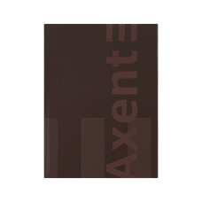 Книга записна Axent A4 One color, 96 аркушів клітинка, бордовий (8426-2-A)