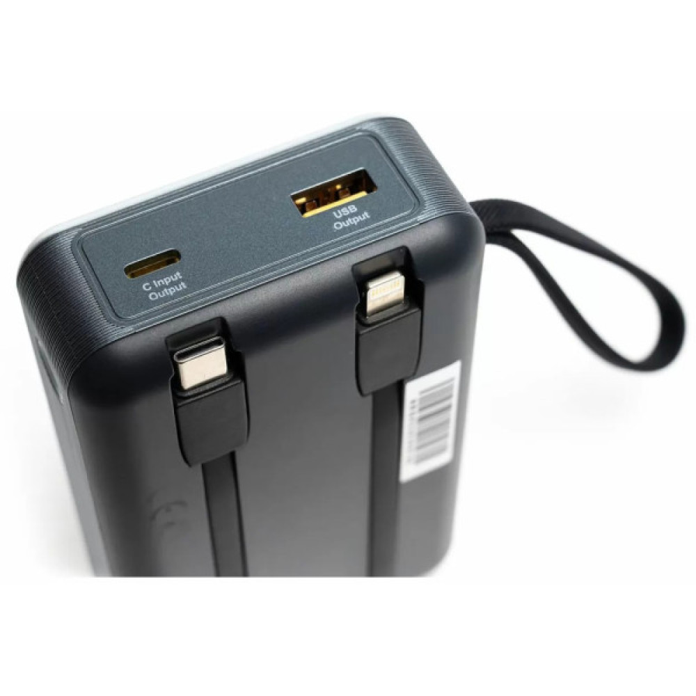 Батарея універсальна Hölmer NRG-03 Hippo 20000mAh 65W Black (NRG-03 Hippo)