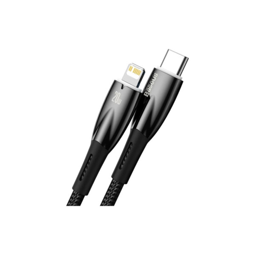 Дата кабель USB-C to Lightning 1.0m 20W black Baseus (CADH000001)