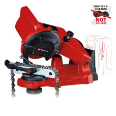 Верстат для заточування ланцюгів акумуляторний Einhell GE-CS 18 Li - Solo 18В PXC 6500 об/хв диск 108х23мм 1.68кг без АКБ і ЗП
