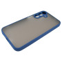 Чохол до мобільного телефона Dengos Matte Samsung Galaxy M35 5G Blue (DG-TPU-MATT-145) Чохол до мобільного телефона Dengos Matte Samsung Galaxy M35 5G Blue (DG-TPU-MATT-145)
