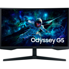 Монітор Samsung 27" Odyssey G55C 2xHDMI, DP, VA, 2560x1440, 165Hz, 1ms, CURVED