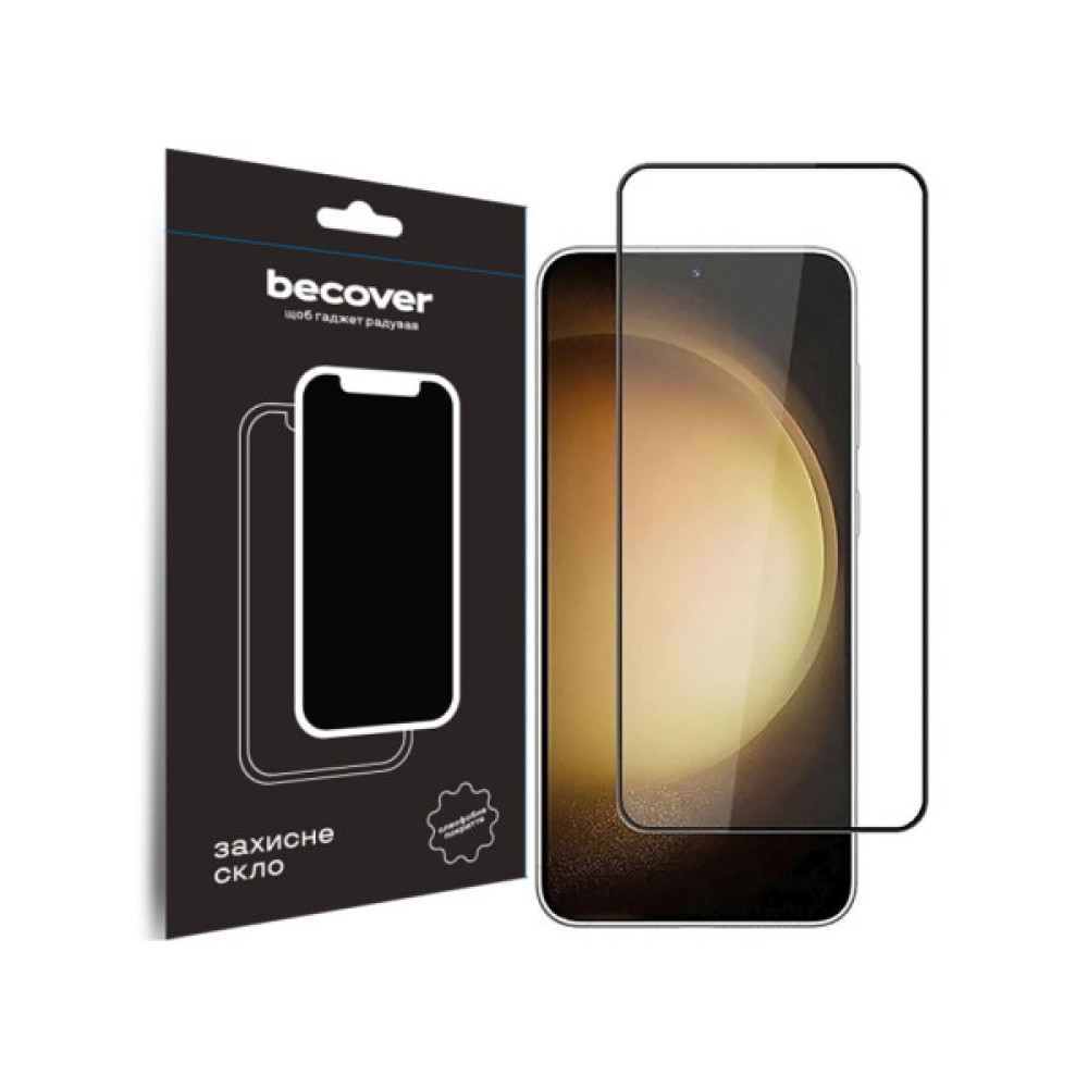 Скло захисне BeCover Samsung Galaxy S24 SM-S921 Black (711037) Скло захисне BeCover Samsung Galaxy S24 SM-S921 Black (711037)