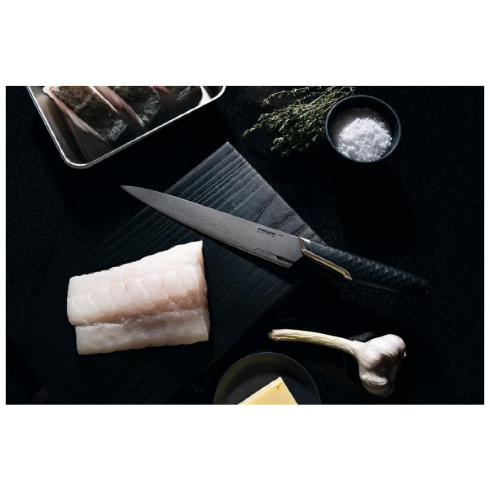 Кухонний ніж Fiskars Taiten для м'яса 21 см (1066835)