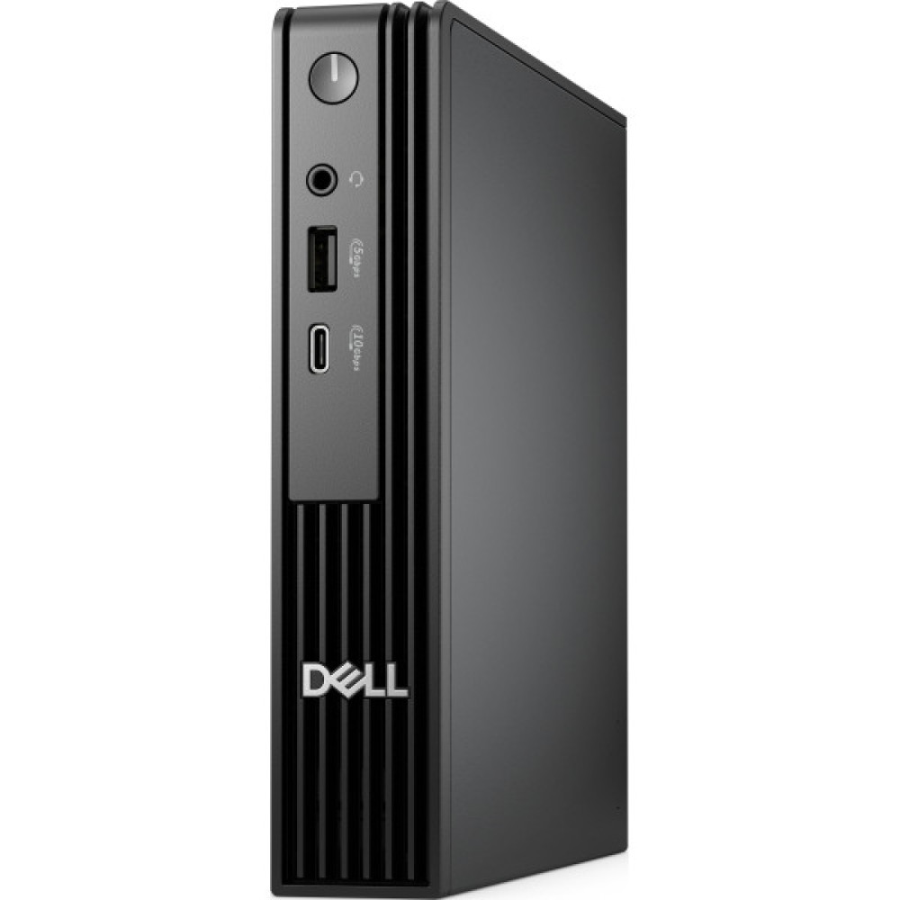 Комп'ютер персональний неттоп DELL Pro Micro, Intel i3-14100T, 16GB, F512GB, UMA, WiFi, кл+м, Lin