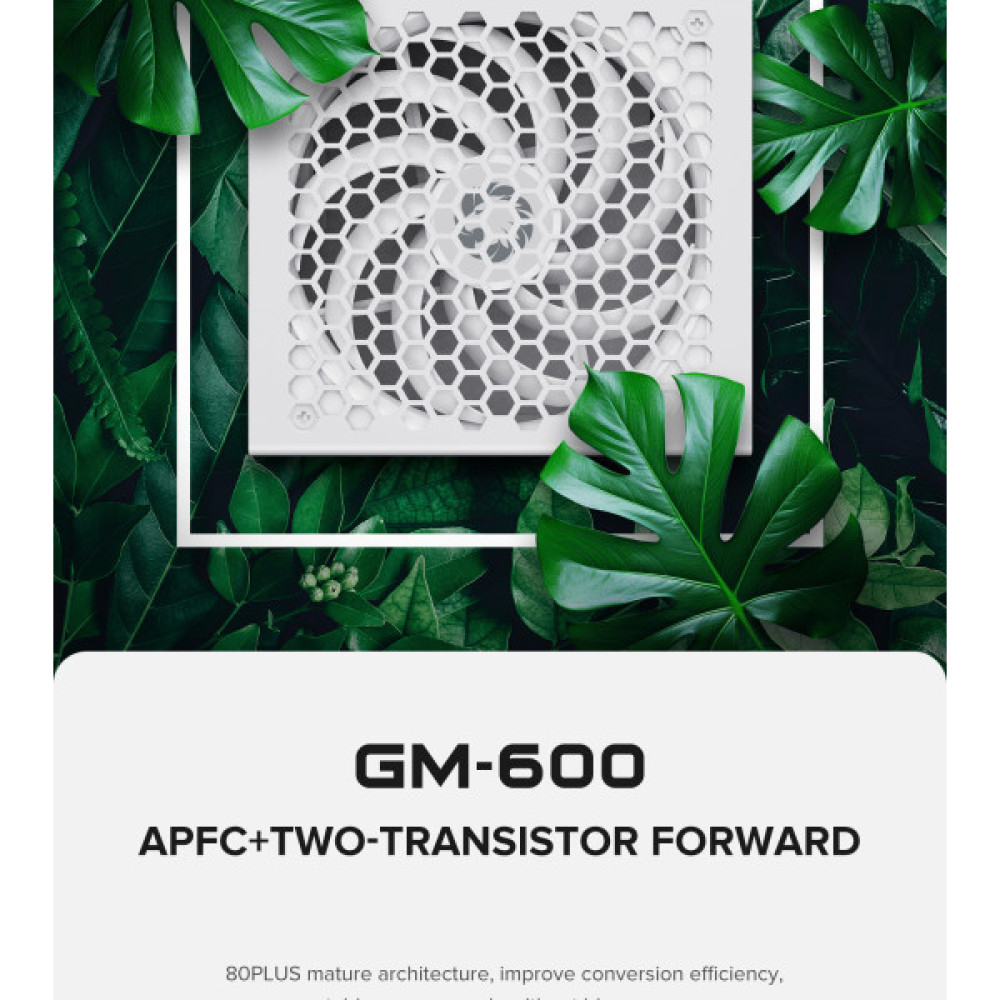 GAMEMAX GM-600 Modular white