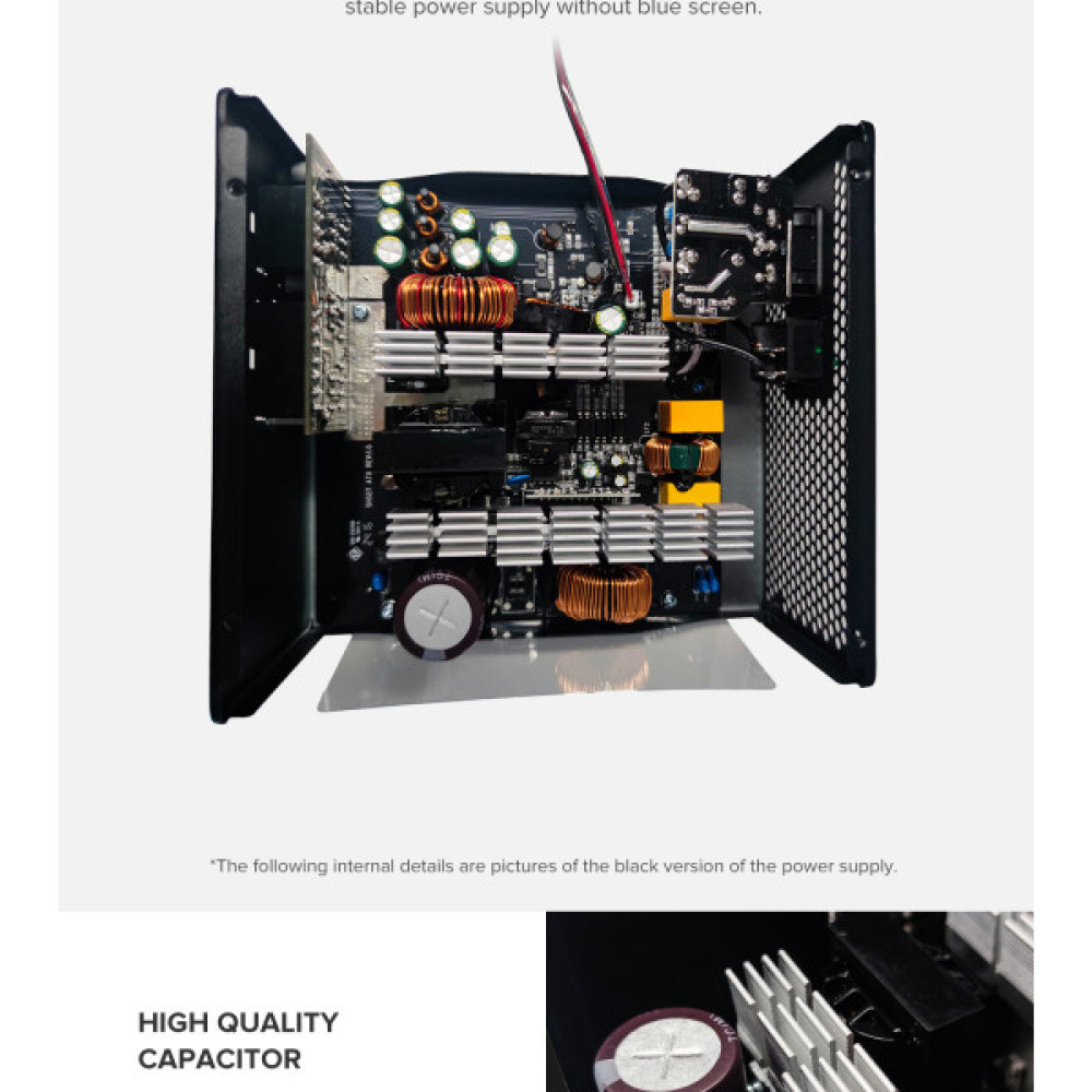 GAMEMAX GM-600 Modular white