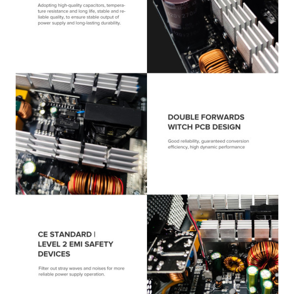 GAMEMAX GM-600 Modular white