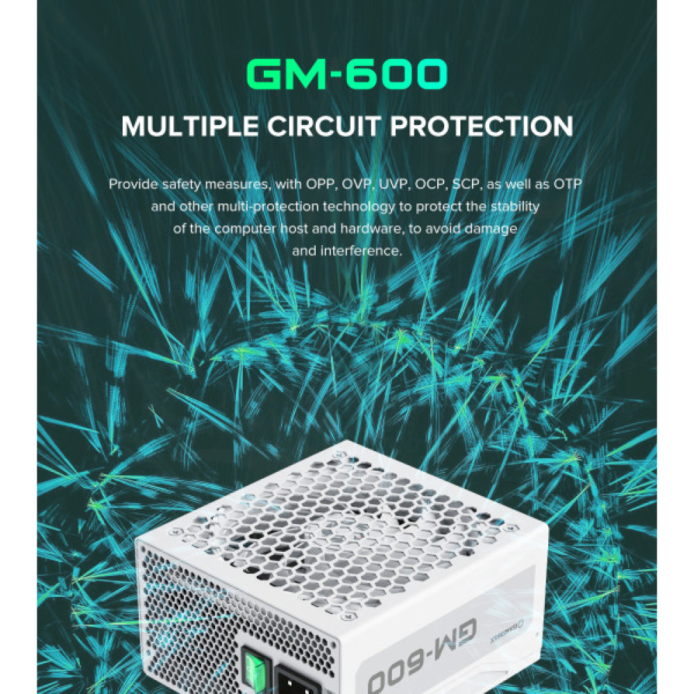GAMEMAX GM-600 Modular white