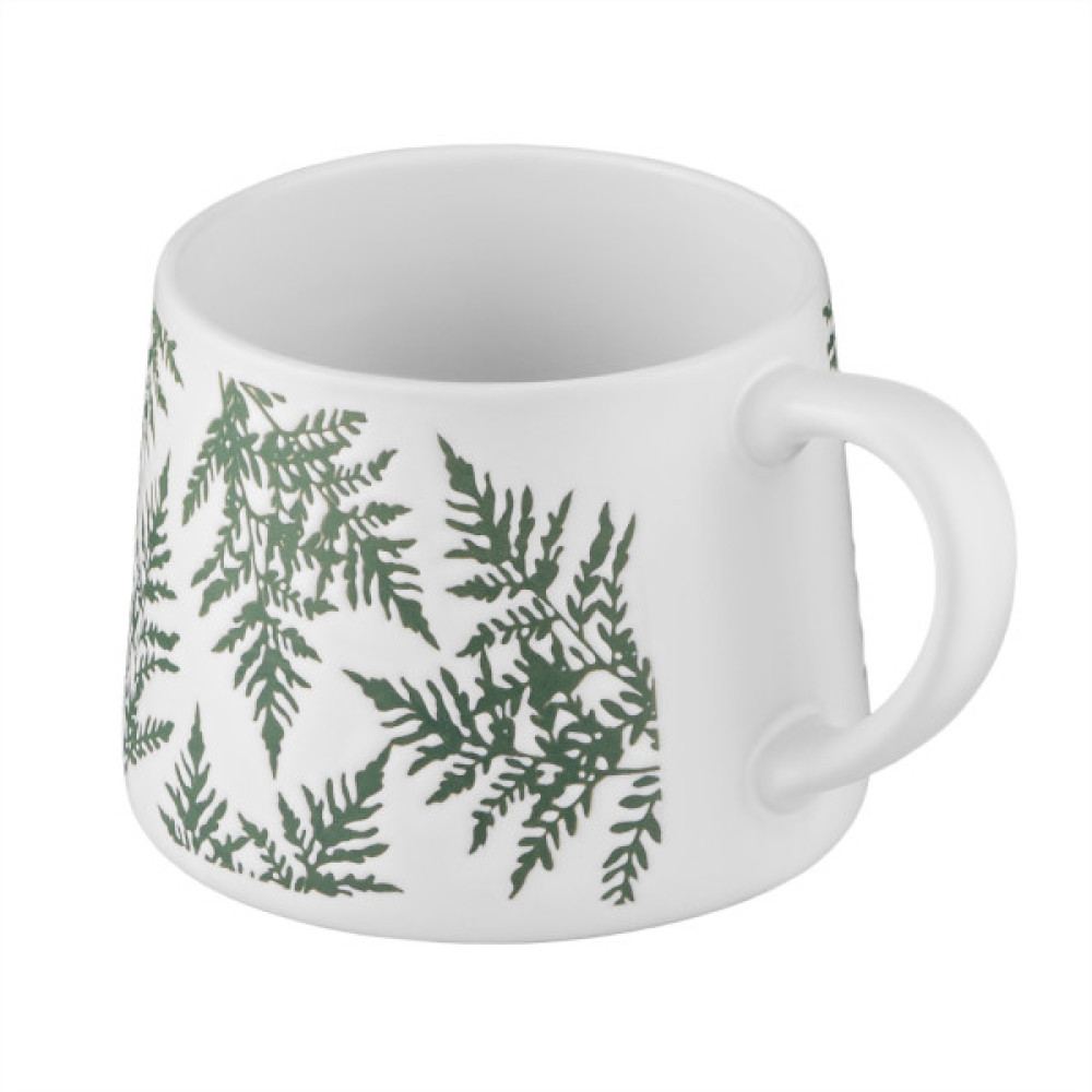 Чашка Ardesto Remo, 400мл, кераміка, білий (AR3099W)